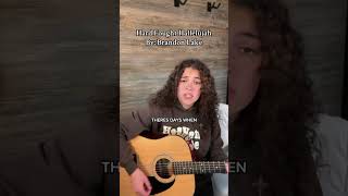 Amazing cover of Hard Fought Hallelujah by Brandon Lake 🙌 IG allisonnoellemusic repost [upl. by Amsden]