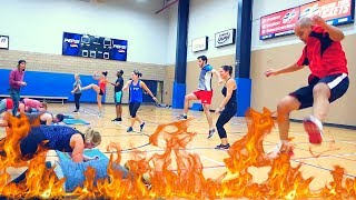 LEGS ON FIRE Advanced Bootcamp Workout with NO EQUIPMENT [upl. by Ayram]