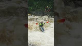 High Falls Dam Release Glenville NC [upl. by Elleuqar497]