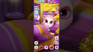 my talking angela shorts short shortsvideo short subscribe america talkingangela [upl. by Esilenna]