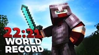 Minecraft 120 Speedrun World Record rsg bedrock [upl. by Barthel737]