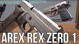 New Arex Rex Zero 1 Pistols On The Way TFBTV First Look [upl. by Ecirbaf171]