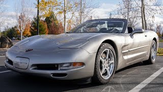 2000 Chevrolet Corvette Convertible Walkaround Video [upl. by Akerdnuhs]