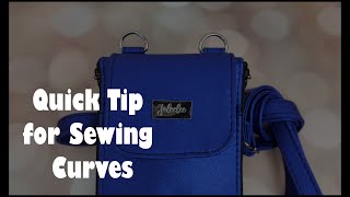 Quick Tip for Sewing Curves [upl. by Nylg]