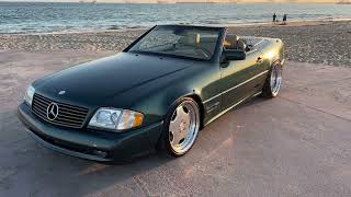 1998 MercedesBenz SL500 AMG Sport package  walk around [upl. by Azaleah]