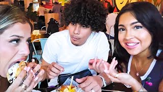 BigEx Takes Saleenerz amp Cindy To Try Venezuelan Food [upl. by Nosloc]