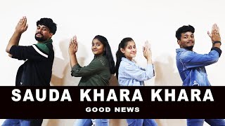 Sauda Khara Khara Easy Dance Choreography  AkshayKareenaDiljitKiaraSukhbir [upl. by Fonda]