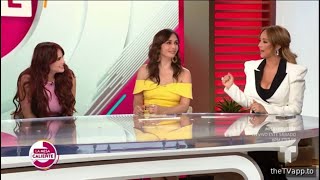 Gala Montes En “La Mesa Caliente” Telemundo [upl. by Iatnwahs]