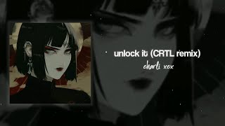 unlock it  charli xcx edit audio [upl. by Apicella633]