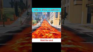 India vs china vs pakistanindianvspakistan viral youtubeshorts [upl. by Keung]