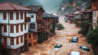 God punished France Heavy flooding in SeineetMarne [upl. by Lihkin]