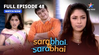 FULL EPISODE48  Sarabhai family mein naya bawaal  Sarabhai Vs Sarabhai starbharat [upl. by Kcirrek904]