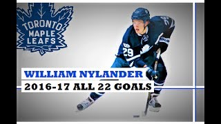 William Nylander 29 ● ALL 22 Goals 201617 Season HD [upl. by Je]