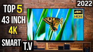 Top 5 best 43 inch 4k smart tv in india 2024 ⚡best 43 inch 4k tv 2024 [upl. by Onileva]