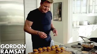 Gordon Ramsays Pork Butt Sliders [upl. by Hesler300]