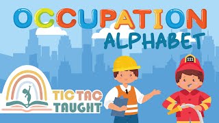 ALPHABET OCCUPATION SONG  Occupation Alphabet Song ABC Jobs Song For Kids Learn Jobs amp Occupation [upl. by Latea]