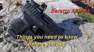 Beretta APX A1 Unboxing and review [upl. by Yerdua]