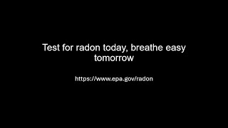 Radon Awareness PSA [upl. by Esiahc]