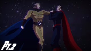 SENTRY vs SUPERMAN  Fan Animation pt2 [upl. by Adnoluy]