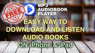 MP3 Audiobook Player  YouTube Downloads and listen audiobooks on iPhone amp iPad for free [upl. by Scott]