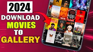 How to Download Movies to Phone Gallery Android and iphone [upl. by Nodyarg]