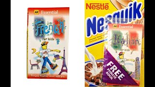 Nesquik AA Essential Language Books For Kids 2001 [upl. by Prudence]