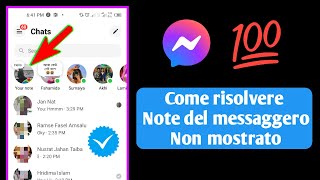 Come risolvere le note di Messenger che non vengono visualizzate 2023 [upl. by Hiltner]