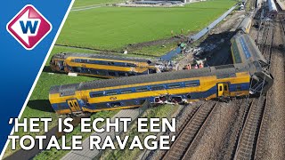 Van minuut tot minuut zo ging het treinongeluk in Voorschoten [upl. by Salis675]