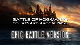 Harry Potter and the Deathly Hallows Part 2  Courtyard Apocalypse PianoStr Cover [upl. by Hanoy]