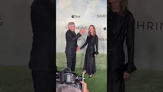 Harrison Ford and Calista Flockharts Red Carpet Moment at Shrinking Season Two Premiere [upl. by Sinnoda7]