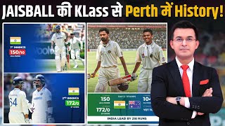 IND vs AUS KL Rahul amp Yashasvi Jaiswals record breaking 172run partnership in Perth Test [upl. by Sanger]