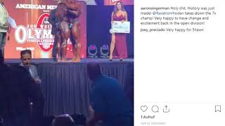 MrOlympia 2018 Winner Announcement [upl. by Celeski146]