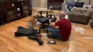 The Homall Gaming Chair Unboxing and Review [upl. by Nosnevets896]