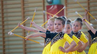 Majorettes Poland ◾ REWIA I 😍 OSIECZNA 🩰 Polish Championship 2023 [upl. by Vanden]