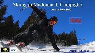 Madonna di Campiglio Pejo 3000 Folgarida Marilleva and Pinzolo Amazing skiing [upl. by Hnib380]