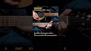 Minsan  Eraserheads 1994 Easy Guitar Chords Tutorial with Lyrics Part 3 SHORTS REELS [upl. by Aokek]