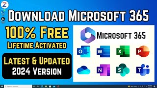 How to download and install Microsoft Office 365 from Microsoft  Free for Lifetime  Offline Setup [upl. by Malda]