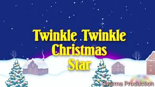 Twinkle Twinkle Christmas Star  Whats app status  Nursery Rhyme Status [upl. by Lednem786]