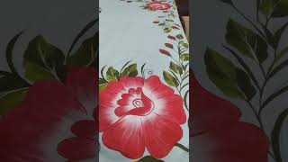 Beautiful bed sheet painting design 9451368089 [upl. by Aiekahs]