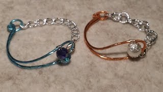 DIY  WIRE BRACCIALE PESCE [upl. by Anelehs294]