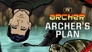 Archers NoStep Plan  Scene  Archer  FX [upl. by Akemhs114]