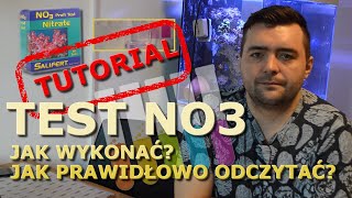 TUTORIAL Jak wykonać i prawidłowo odczytać wynik TESTU NO3 Azotany [upl. by Diarmuid]