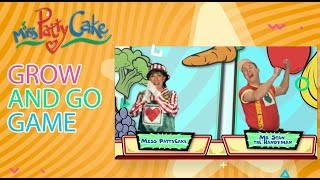 GROW AND GO GAME with Miss PattyCake and Mr Stan the Handyman [upl. by Lisk316]