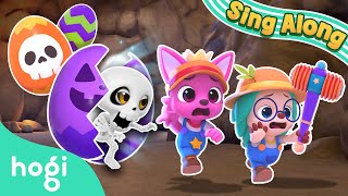 Old MacDonald Had Spooky Eggs｜Halloween Songs 🎃｜Hogi Halloween｜Hogi Pinkfong [upl. by Marteena]