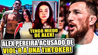 ¡Alex Pereira ENFRENTA ACUSACIONES de 4GRSIÓN SXU4L a una TIKTOKER ¡Merab EXPLOTA contra Umar [upl. by Tnafni]