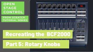 Open Stage Control tutorial  Part 5  Rotary Knobs [upl. by Slaohcin100]