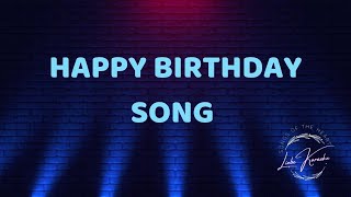 Happy Birthday song  Karaoke [upl. by Esinal]