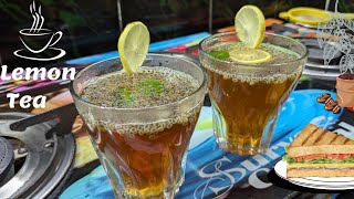 Lemon Tea Recipe  CookwithPatels  Simple [upl. by Cower754]