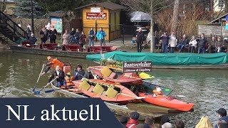 Lübbenau im Spreewald Start in KahnsaisonSpreewelten TourismusLeipe [upl. by Aciraa]