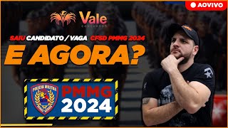 Saiu Candidato  Vaga CFSD PMMG 2024 e AGORA [upl. by Ahsets410]